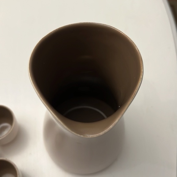 MCM Poole England Set of Pitcher and 4 Cups - Picture 8 of 10